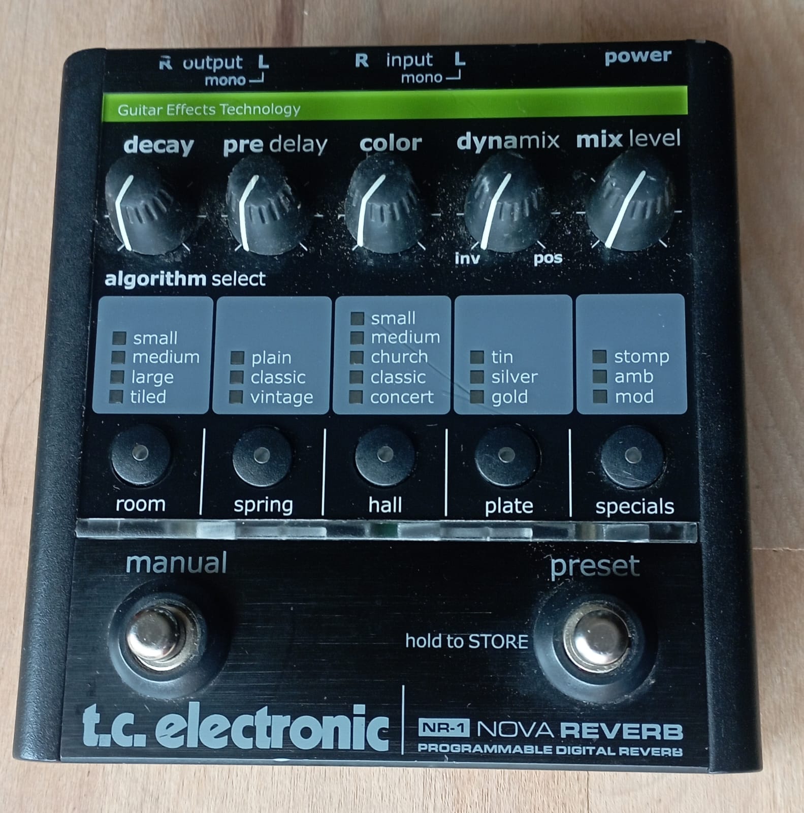 TC Electronic NR-1 Nova Reverb
