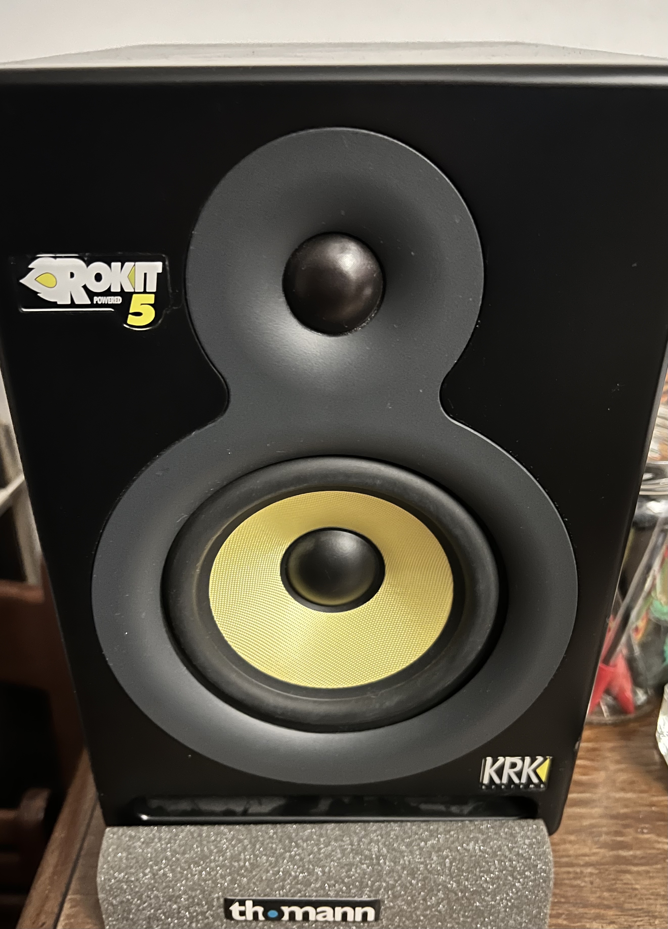 KRK 2 Rokit Powered 5 + mousses 