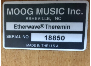Moog Music Etherwave Theremin Plus