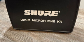 Vends kit de micros de batterie Shure SM57 / Beta 52A