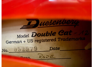 Duesenberg Double Cat 12-String