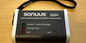Convertisseur Audio to MIDI guitare monophonique SONUUS G2M 
