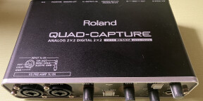 Vends interface audio Roland Quad Capture