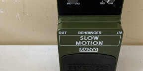 behringer SM200 slow motion