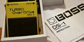 vends pedale BOSS OD-2 TURBO Overdrive 