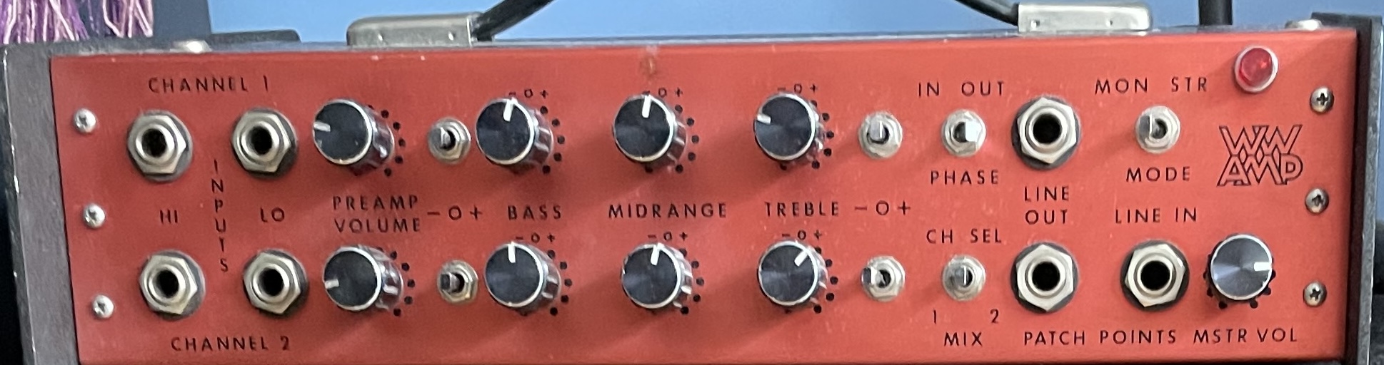 Tête d'ampli Basse & Contrebasse Walter Woods