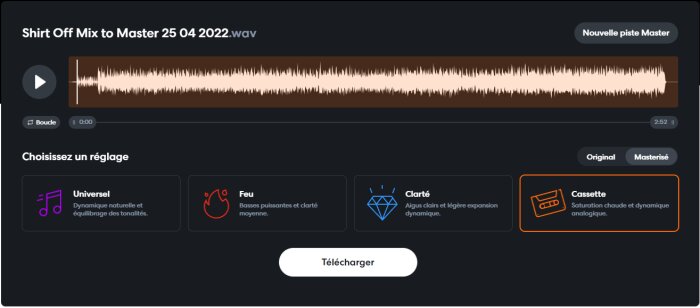Bandlab Master Test du logiciel de mastering de BandLab - Audiofanzine