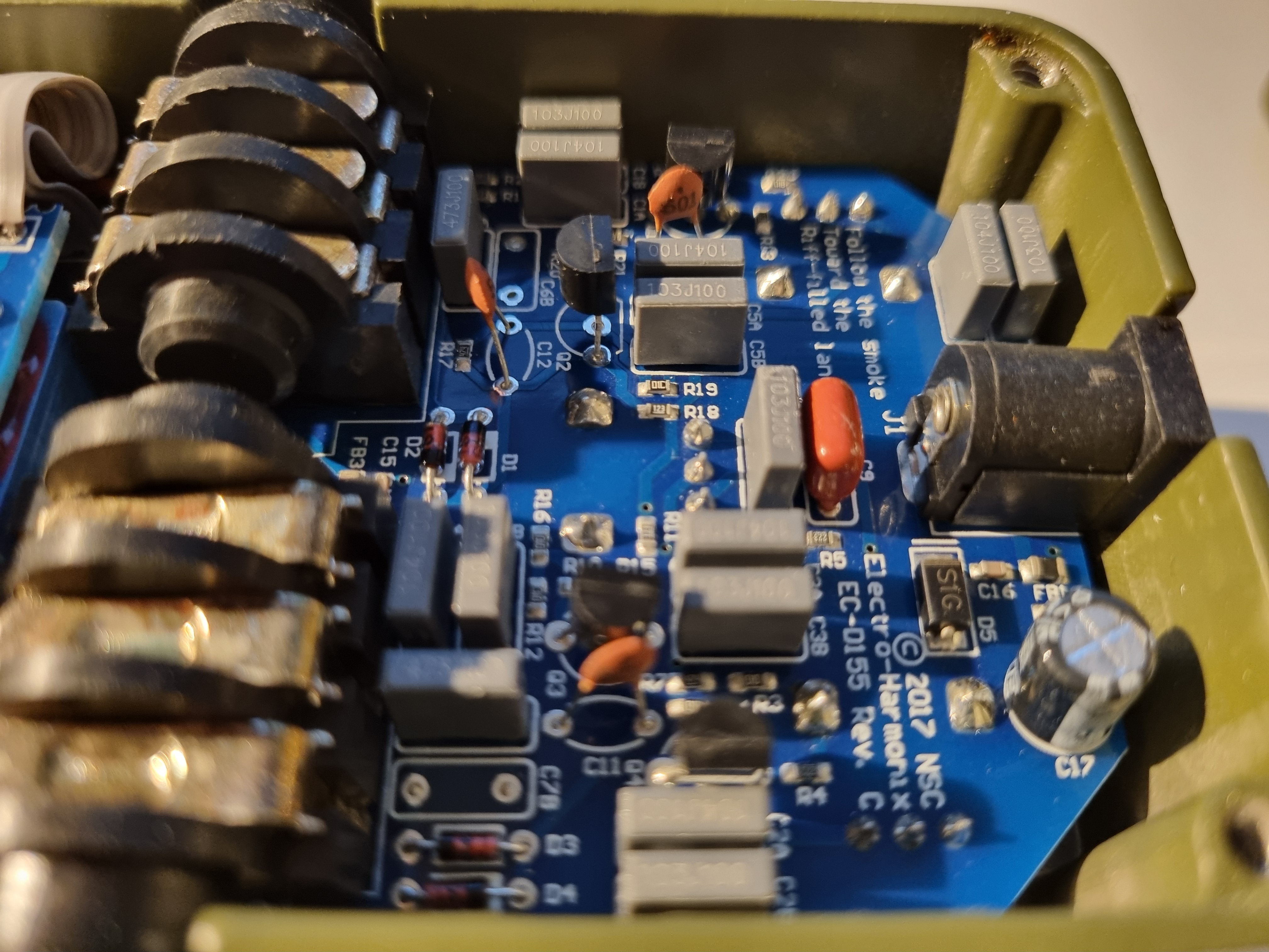 Electro-Harmonix Green Russian Big Muff Pi