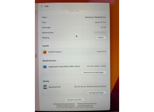 Apple MacBook Pro 16 pouces M1 Max, CPU 10 cœurs et GPU 32 cœurs (89888)