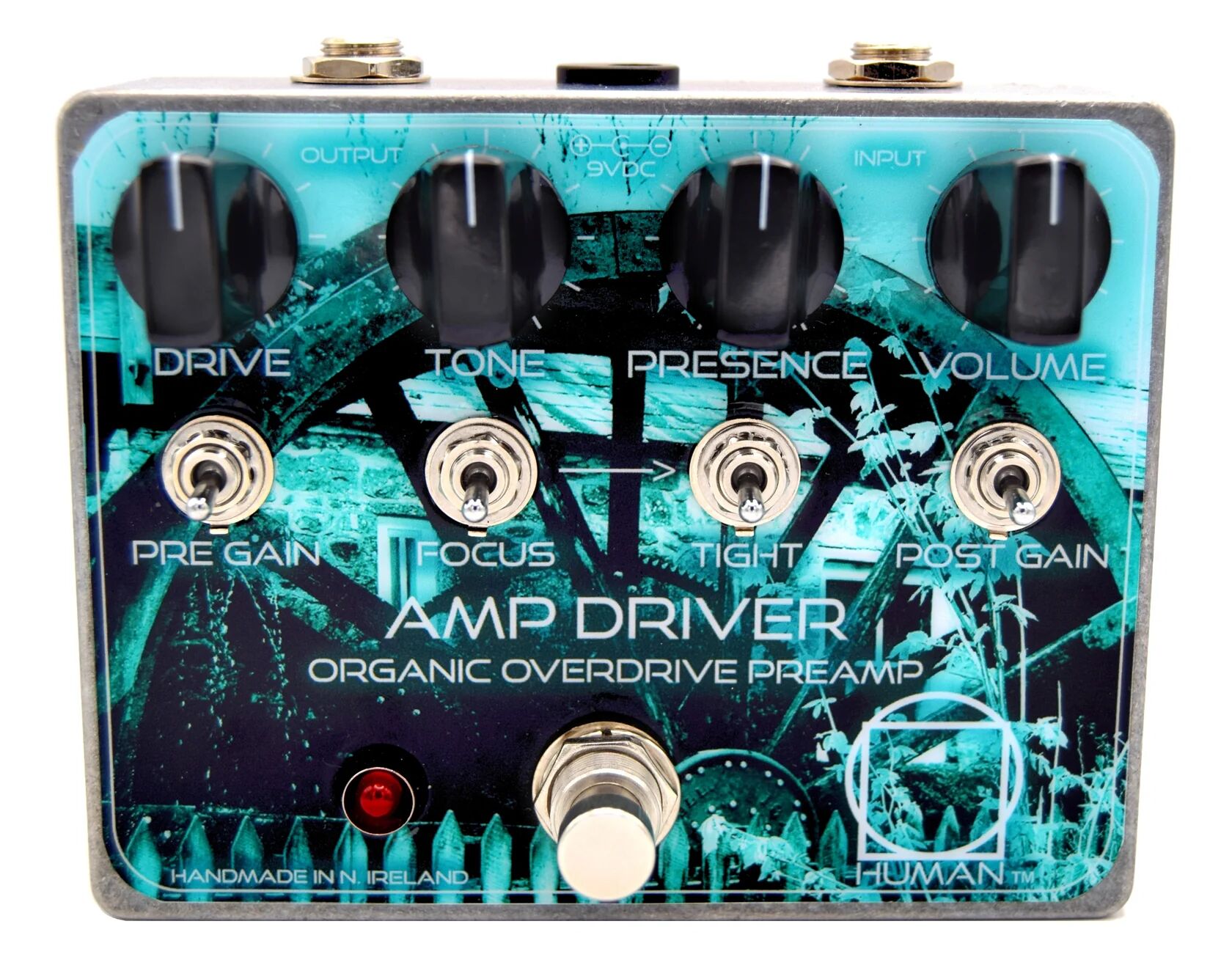 Human Amp Driver | Organic Overdrive Preamp + Distortion Pedal