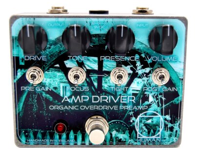 Human Amp Driver | Organic Overdrive Preamp + Distortion Pedal Human Amp Driver | Organic Overdrive Preamp + Distortion Pedal