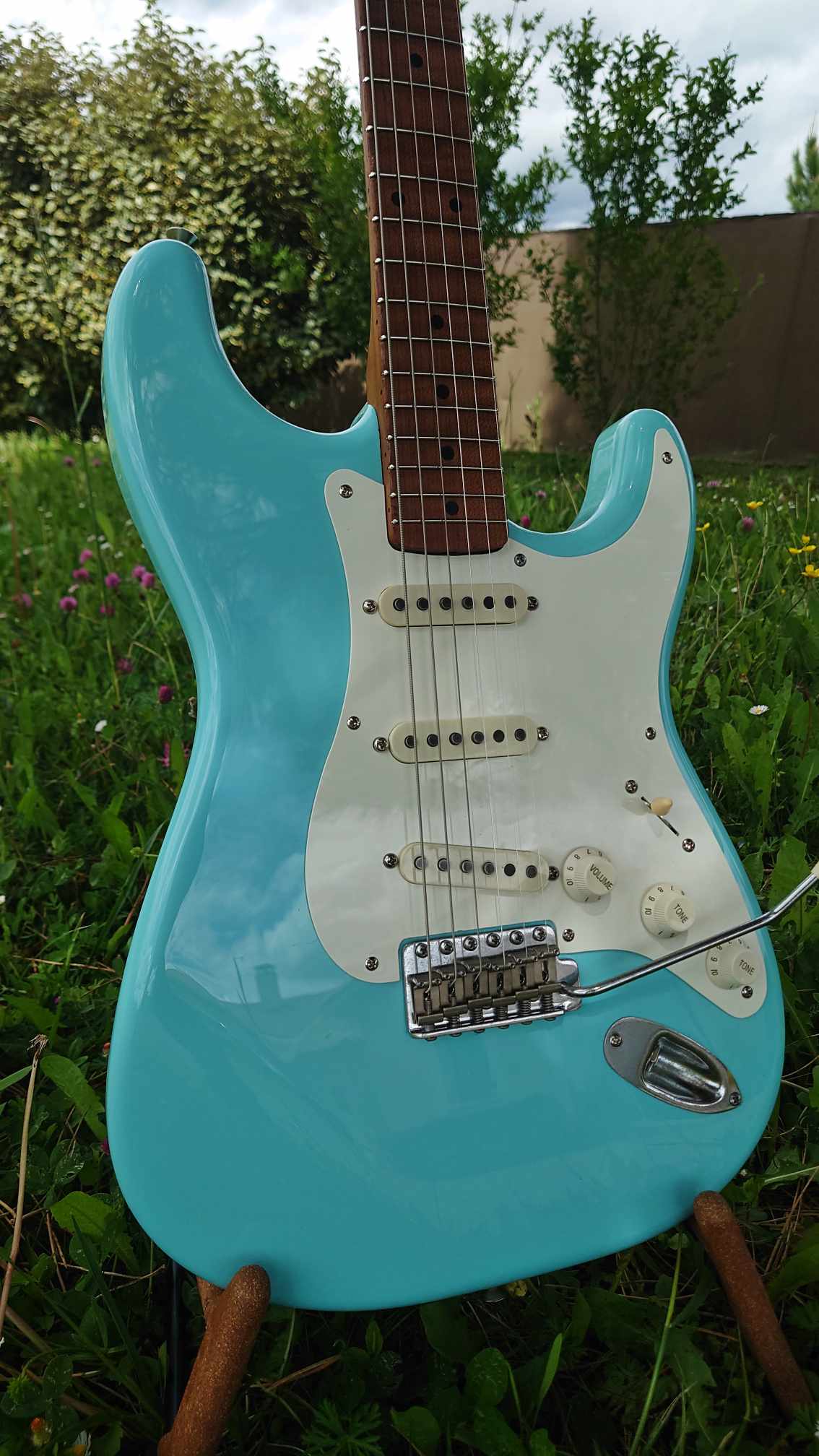 Slow-Hand Daphne Blue Partscaster