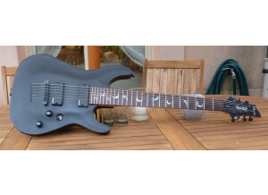 Schecter Damien-7 - Satin Black