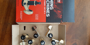 Vends mécaniques à blocages Planet Waves Auto-Trim Tuning Machines GOLD 3X3