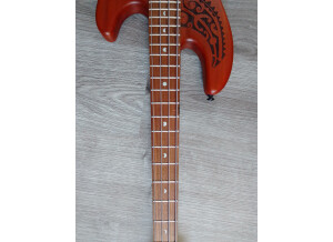 Luna Guitars Tattoo Electric Short Scale Bass Mahogany (75476)