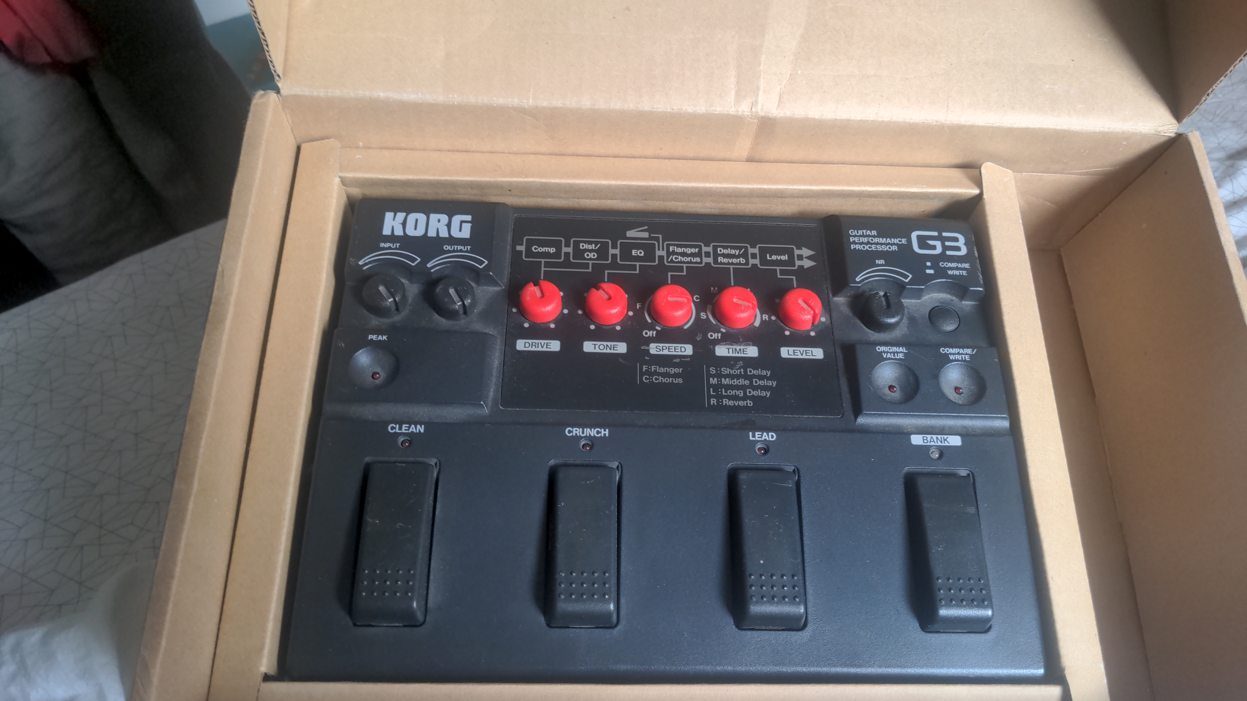 Multi-effet polyvalent old-school