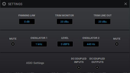 Antelope Zen Quadro Synergy Core Settings