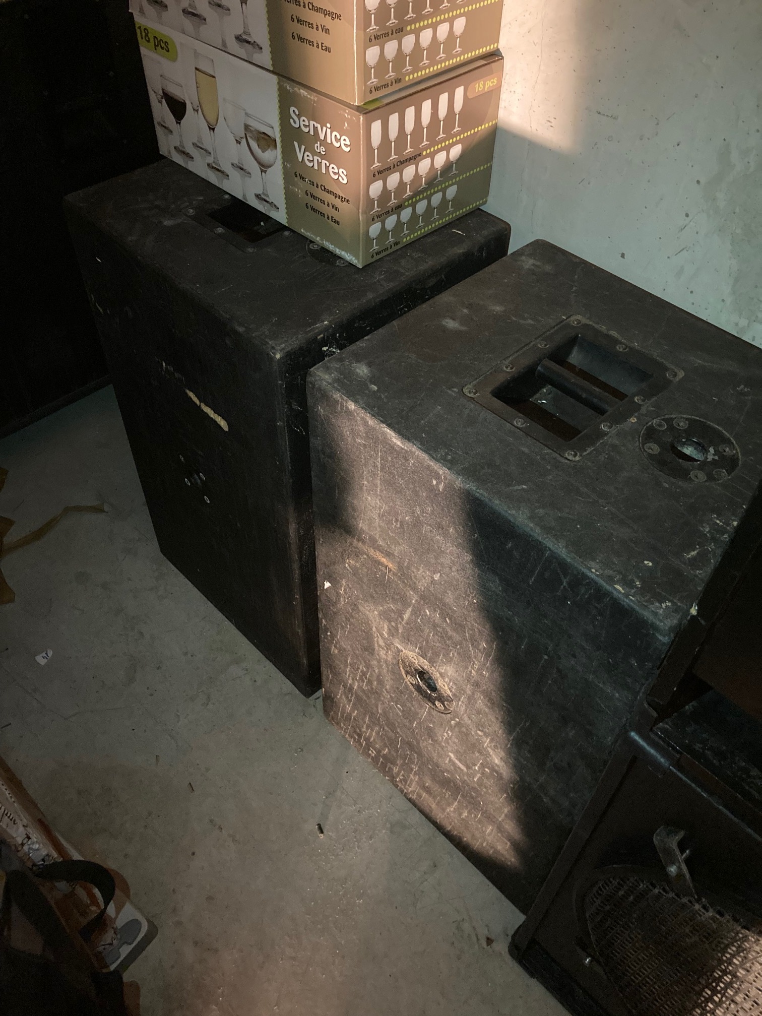 Paire APG SUB 138 vides