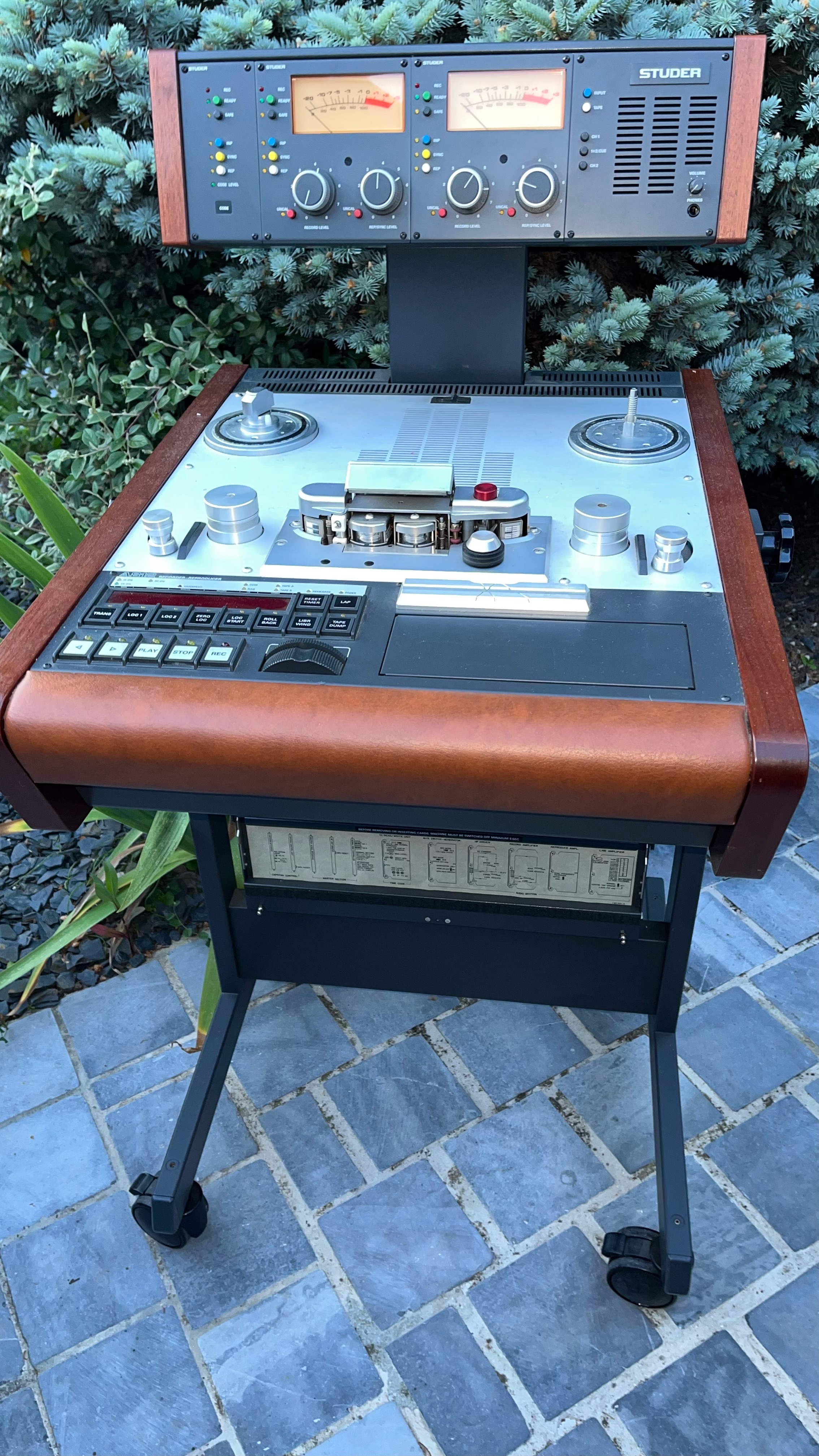 SUPER A 812 MASTER STUDER VINTAGE MACHINE ANALOGUE 1/4