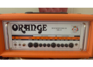 Orange Rockerverb 50 MKII Head - Orange