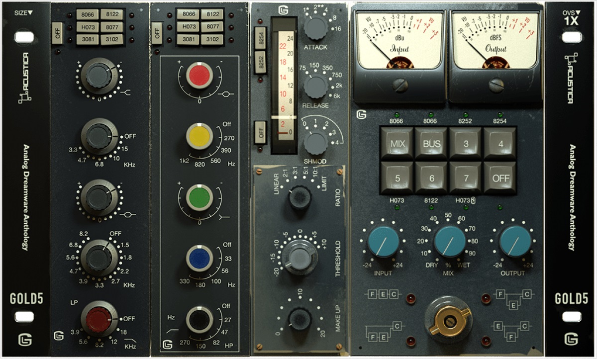 Vends licence pour Acustica Audio GOLD 5