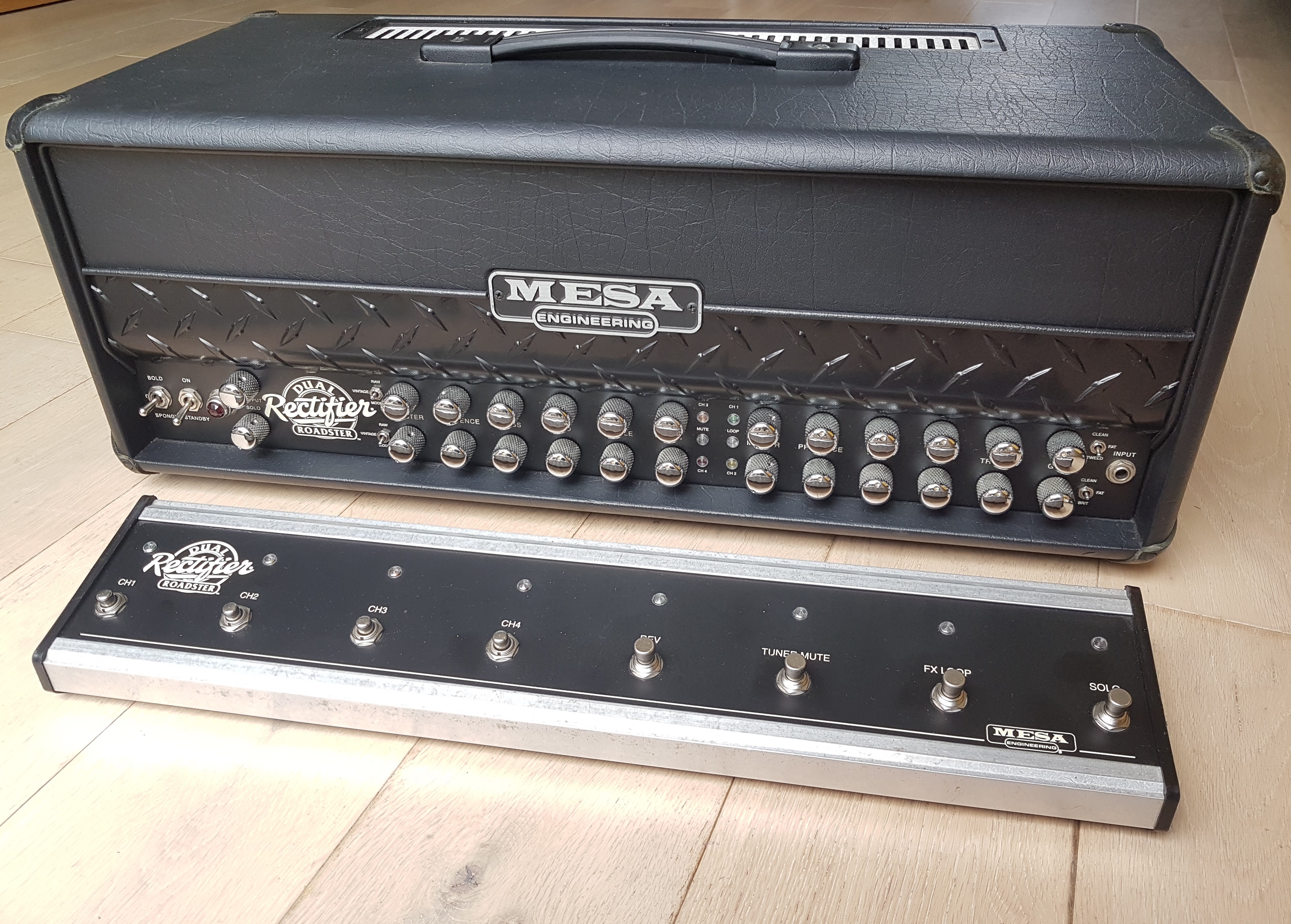 Vends tête d'ampli Mesa boogie Roadster Dual Rectifier