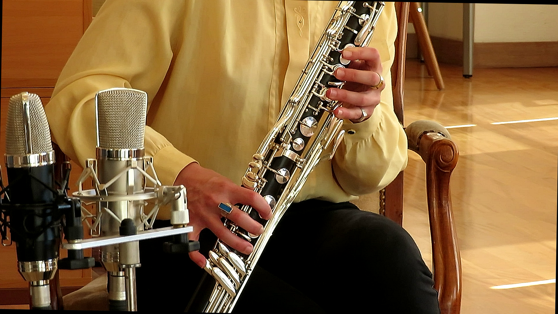 KIT complet pour enregistrement stéréo  prêt à l'emploi micros GAUGE + Marantz HD + câbles+spider+barre , état neuf ! ! ! 