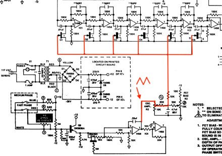 Maestro PS-1 Schema - LFO Maestro PS-1 Schema - LFO