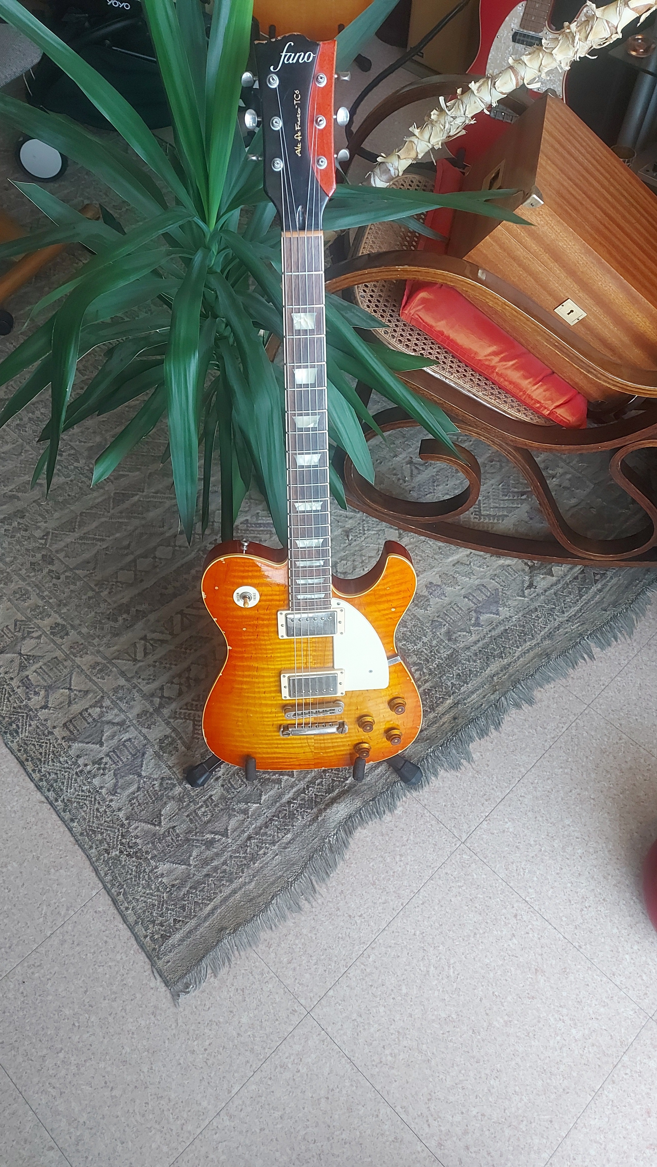 Vend guitare fano carved top TC 6