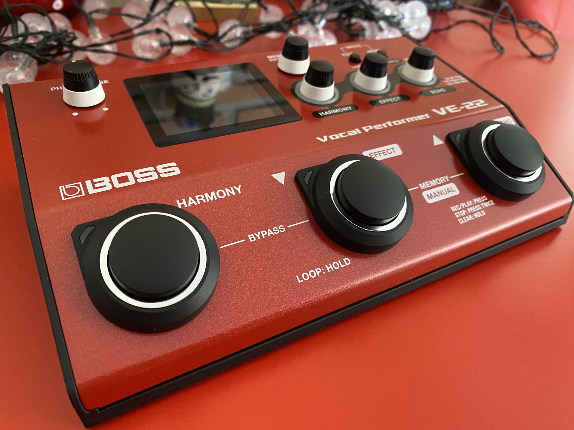 Boss VE-22 Vocal Performer : VE-22 Full Slant Left