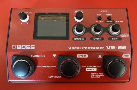 Boss VE-22 Vocal Performer : VE-22 Up Boss VE-22 Vocal Performer : VE-22 Up