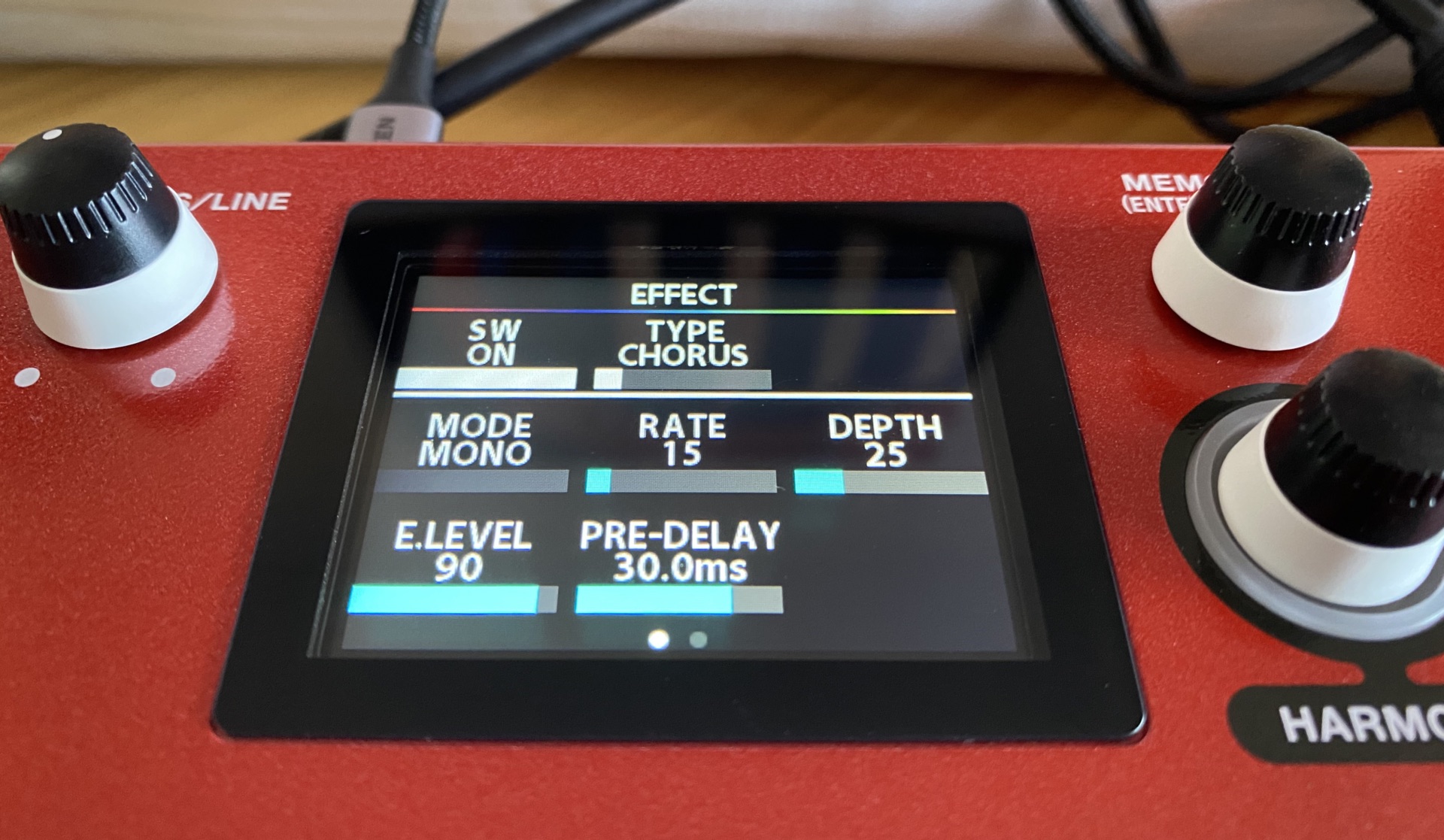 VE-22 Display Chorus