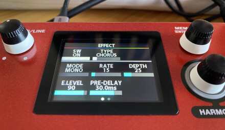 VE-22 Display Chorus VE-22 Display Chorus