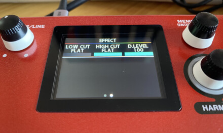 Boss VE-22 Vocal Performer : VE-22 Display Chorus 2 Boss VE-22 Vocal Performer : VE-22 Display Chorus 2