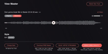 vue du master vue du master