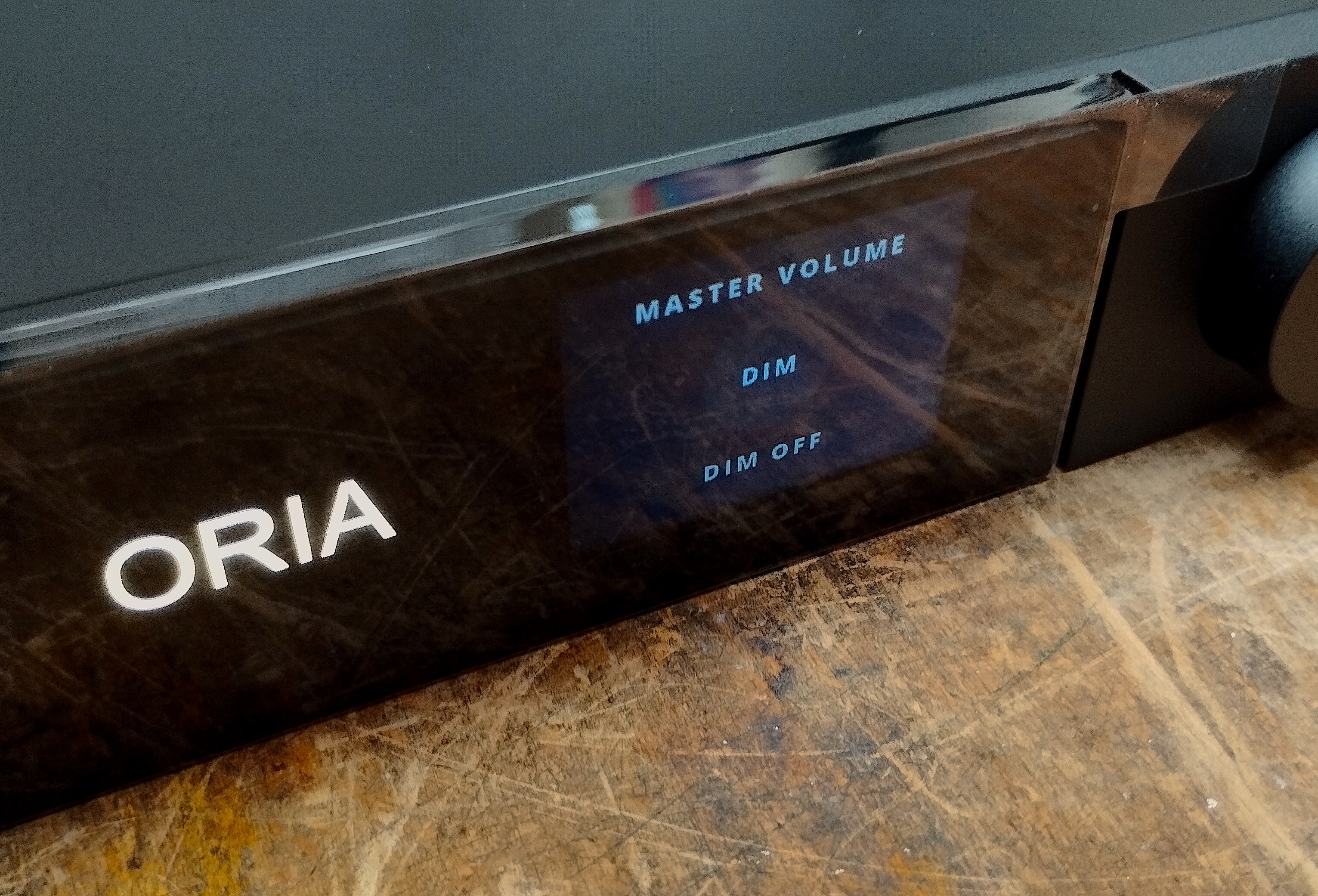 Audient Oria écran3