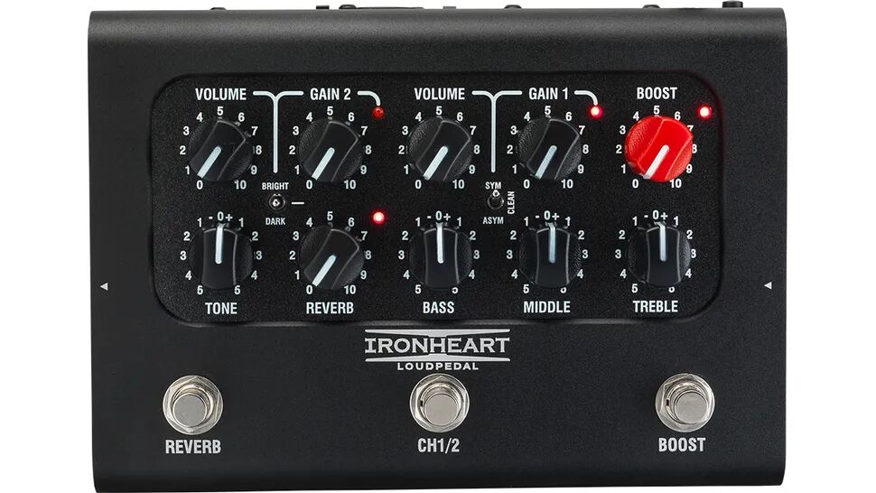 Laney Black Country Customs IronHeart Loudpedal : Ironheart Loudpedal