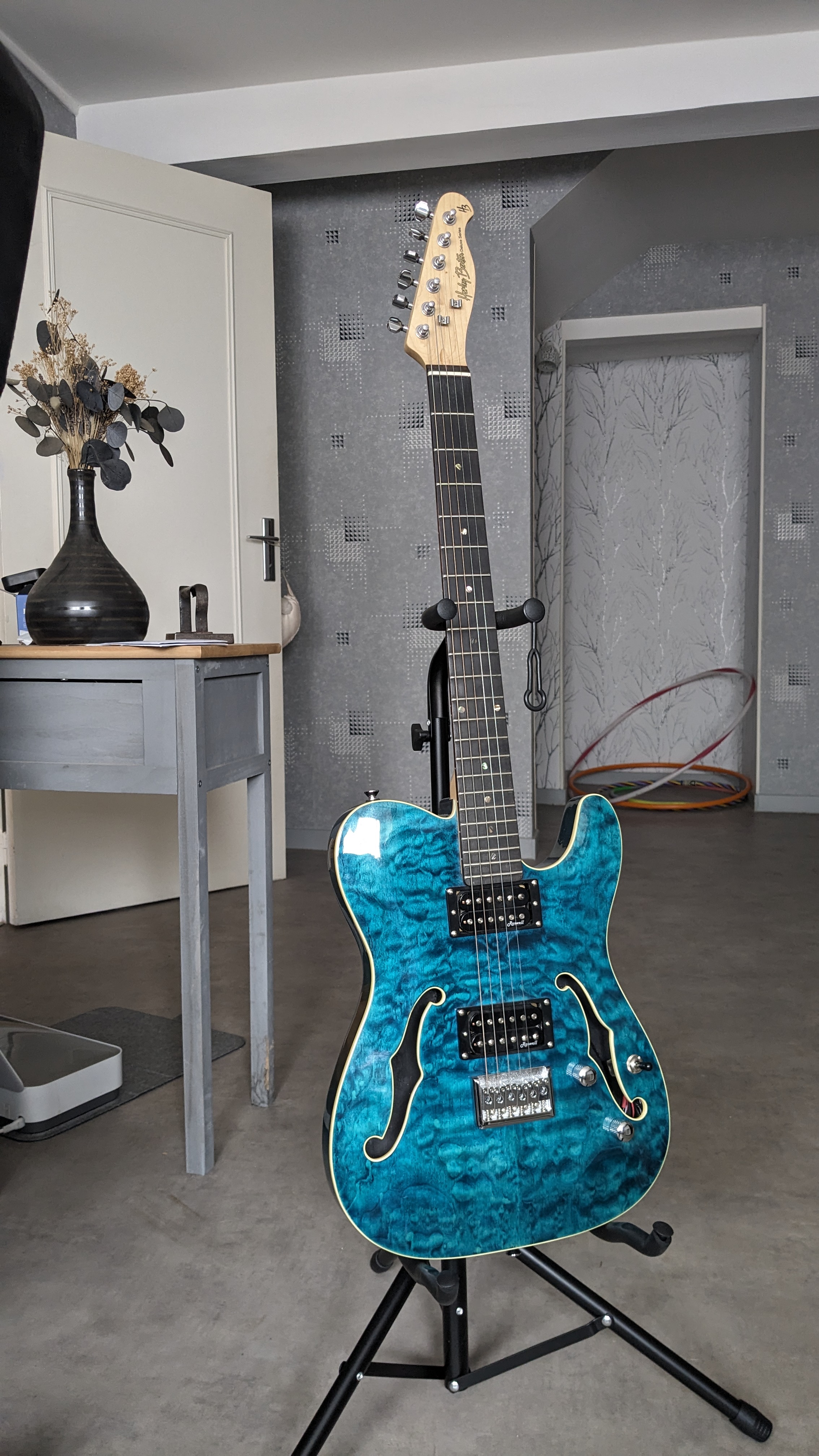 Harley Benton TE-90QM HH