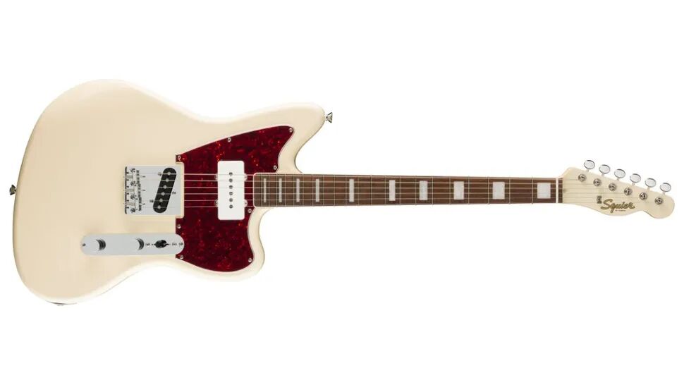 Squier Limited Edition Paranormal Offset Telecaster SJ : Offset Telecaster SJWHITE