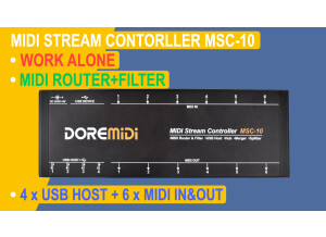 DOREMiDi HUB-8 USB Midi Hub (42164)