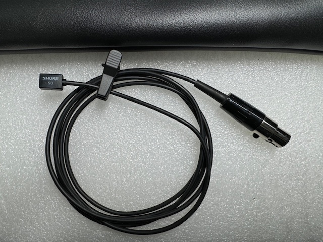 Vends micro cravate Shure WL93