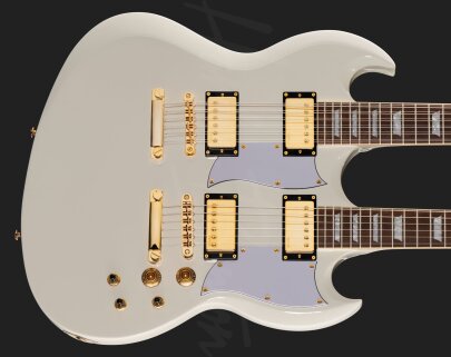 Harley Benton DC-Custom II 612 : DC-Custom II 612WHITE Harley Benton DC-Custom II 612 : DC-Custom II 612WHITE
