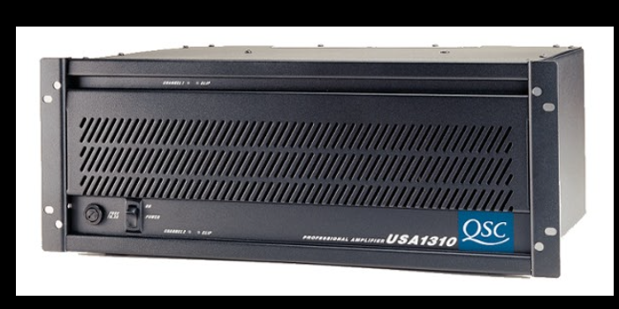 - Amplificateur Qsc USA 1310,  très puissant, parfaitement fonctionnel 2 x 400W / 8 ohms ou 2 x 655W / 4 ohms, 2  x 1000W / 2 o