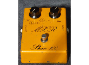 MXR Phase 100 Script Logo