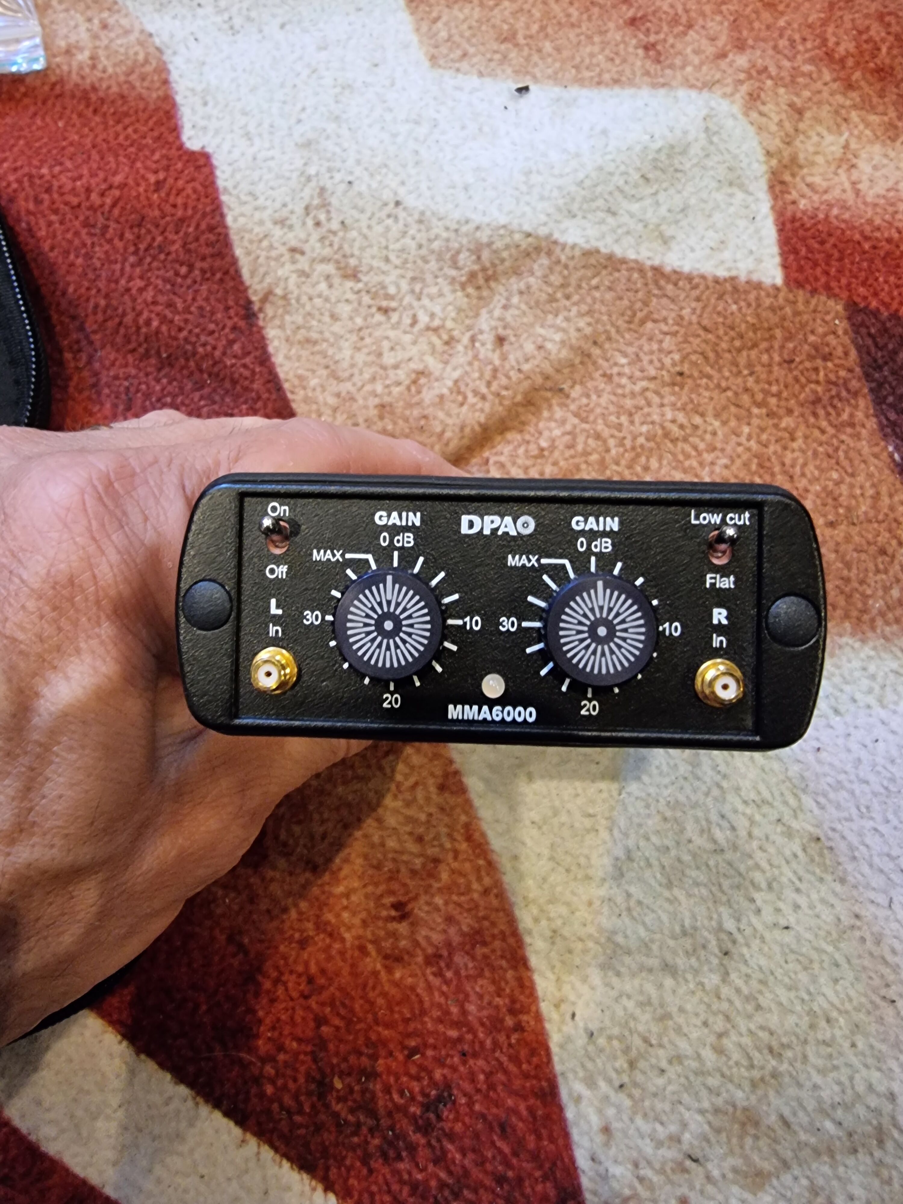 Vends double préampli Dpa Mma6000