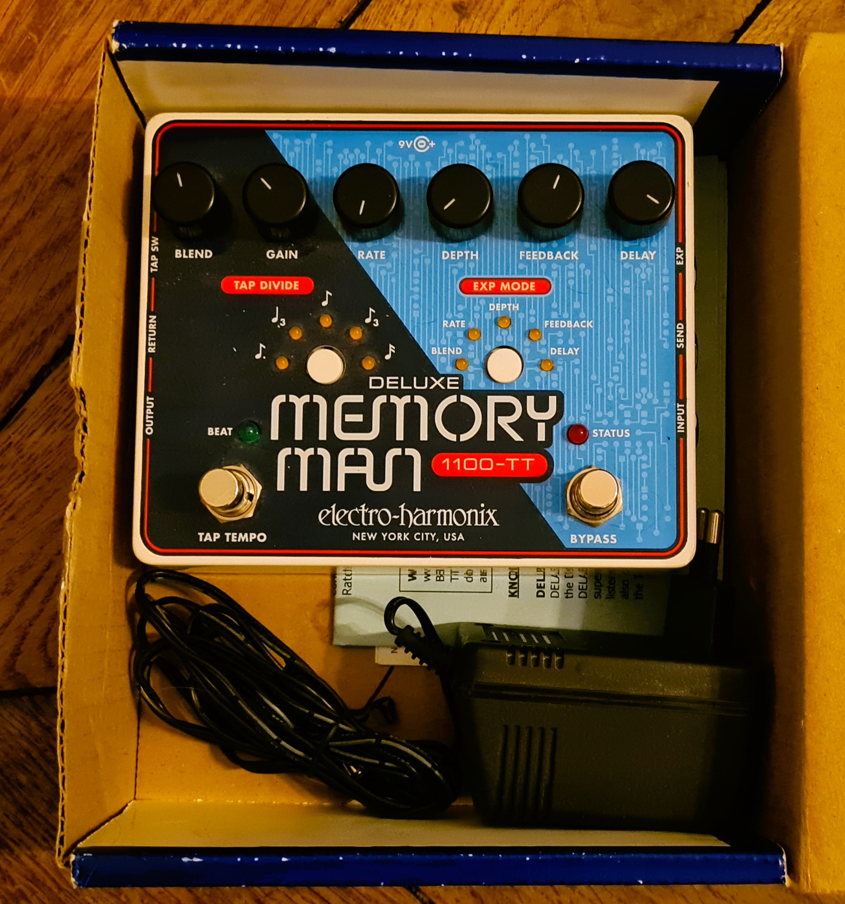 Electro Harmonix Memory Man 1100TT Tap Tempo