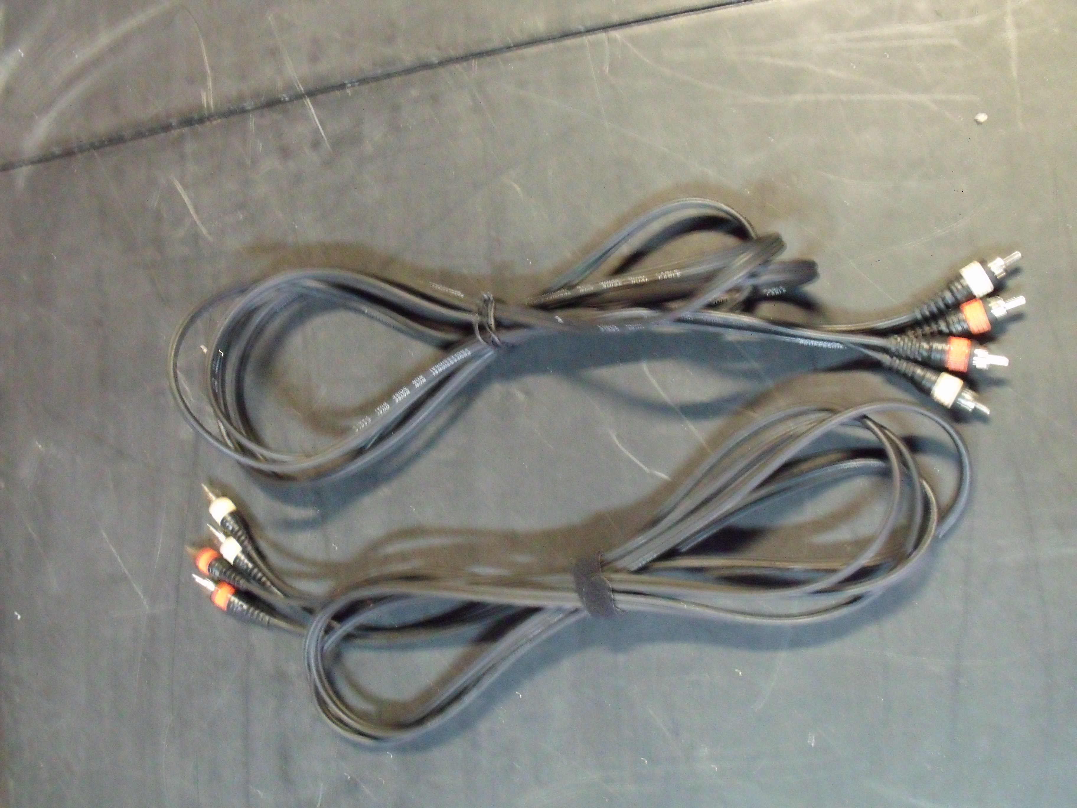 lot de 2 câbles RCA / RCA