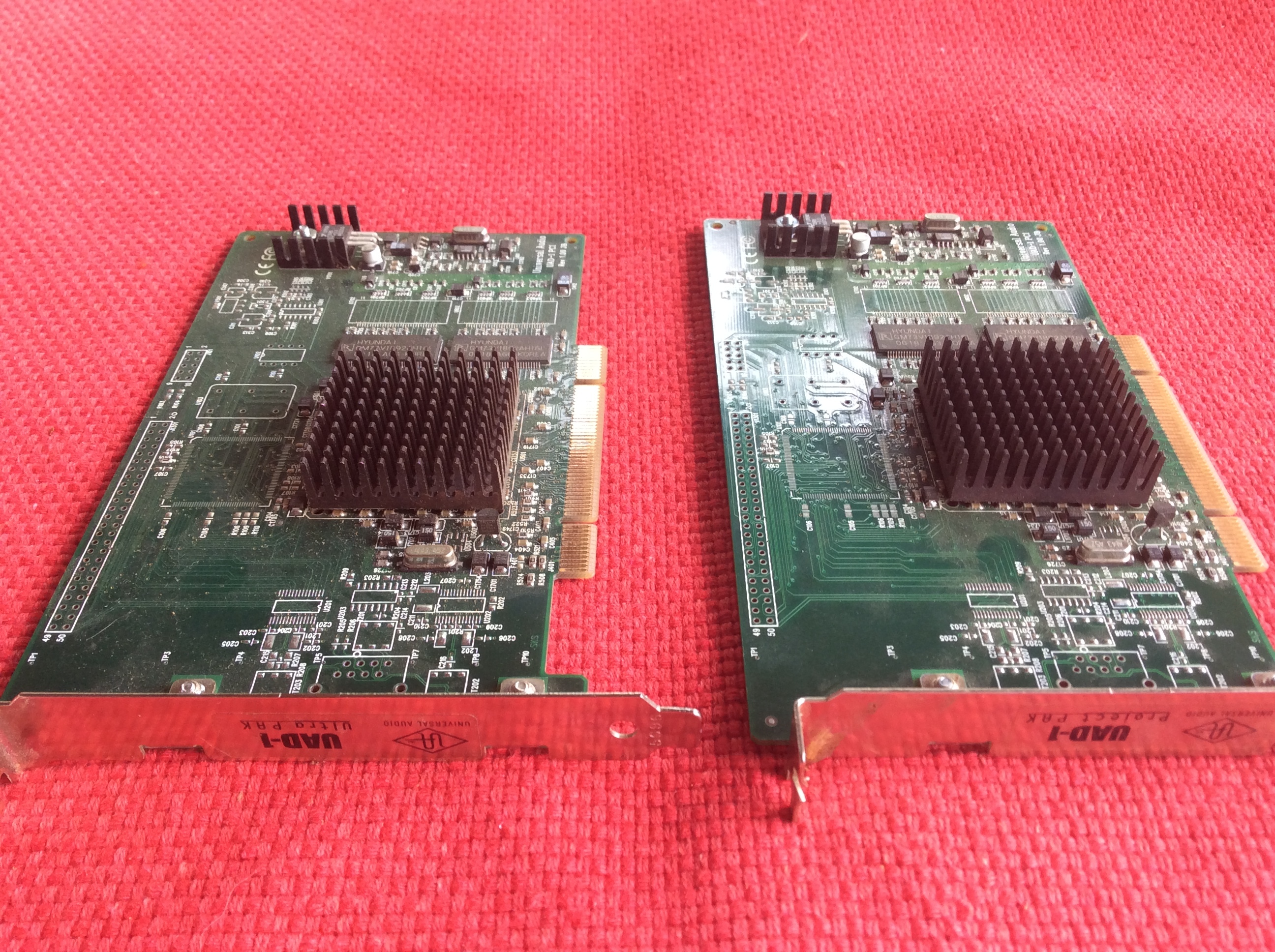 Vends lot de 2 cartes UAD1 