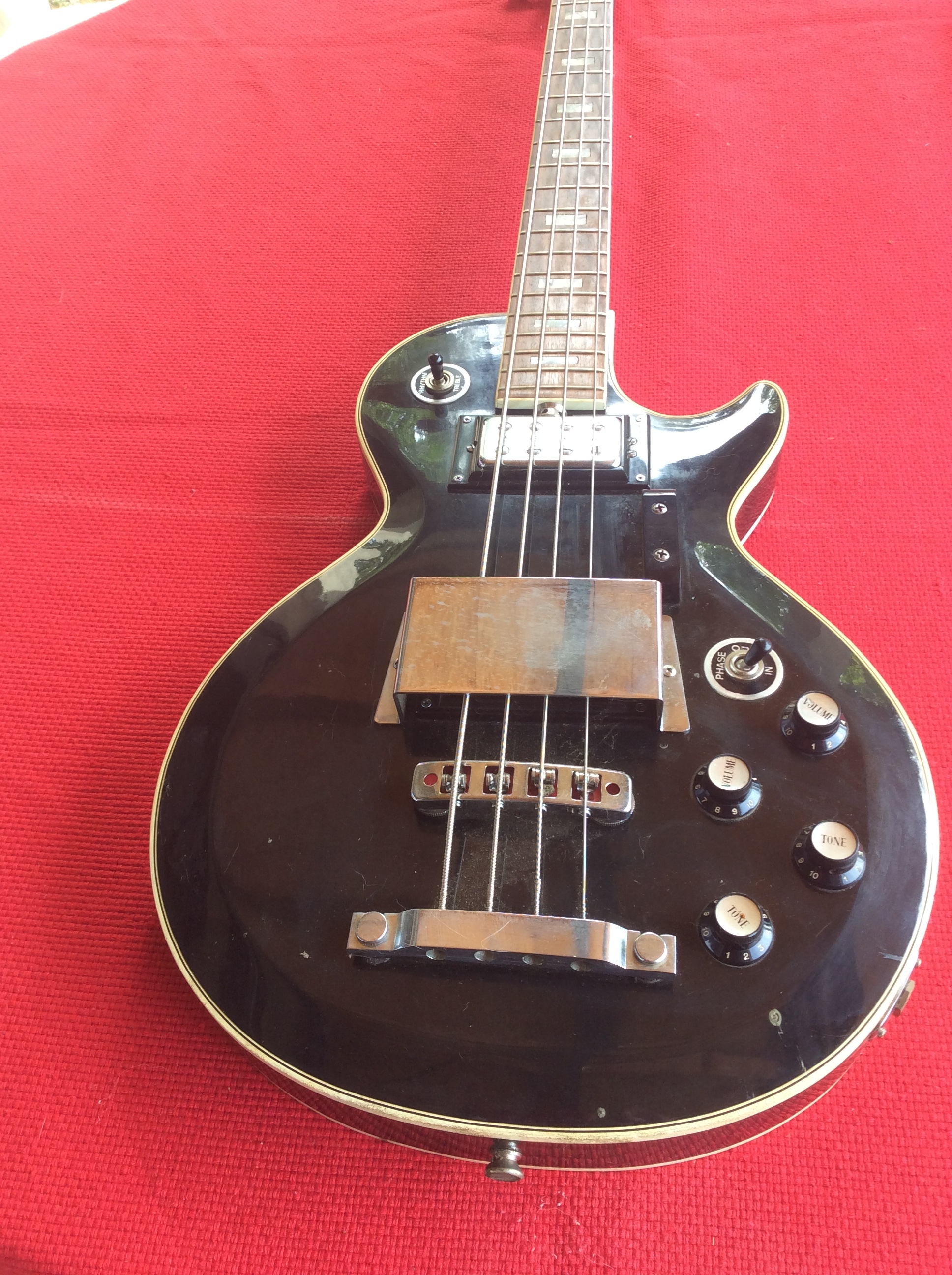 Vends basse vintage GODWIN Deluxe LP 