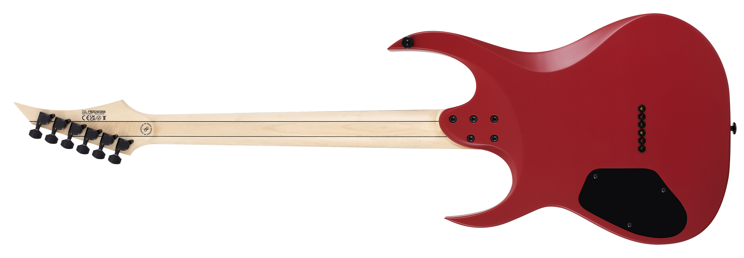 Solar Guitars AB6HBR : AB6HBRBACK